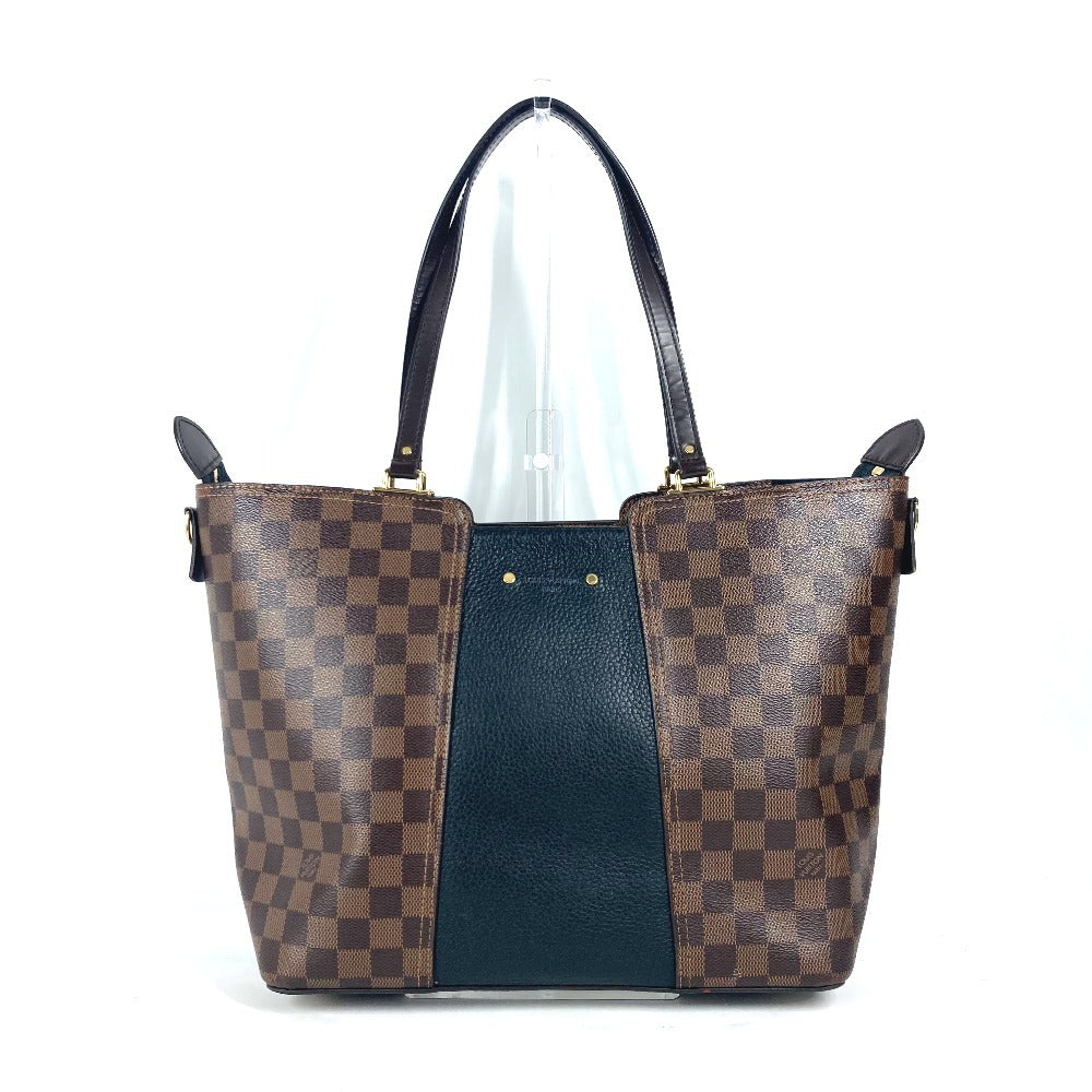 Louis Vuitton N44023 Damier Jersey Leather Canvas Brown Shoulder Bag