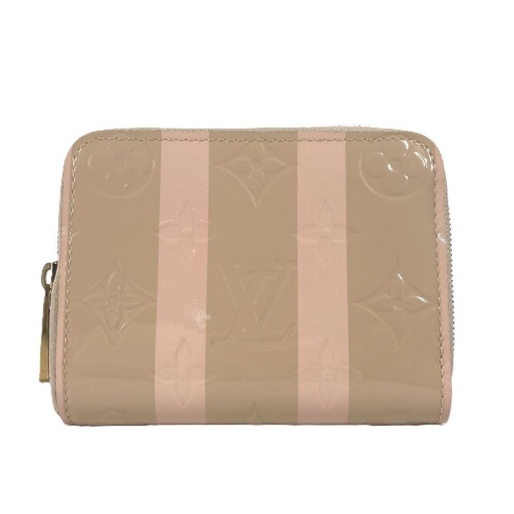 Louis Vuitton Coin M58066 Vernis Rayure Monogram Beige Handbag