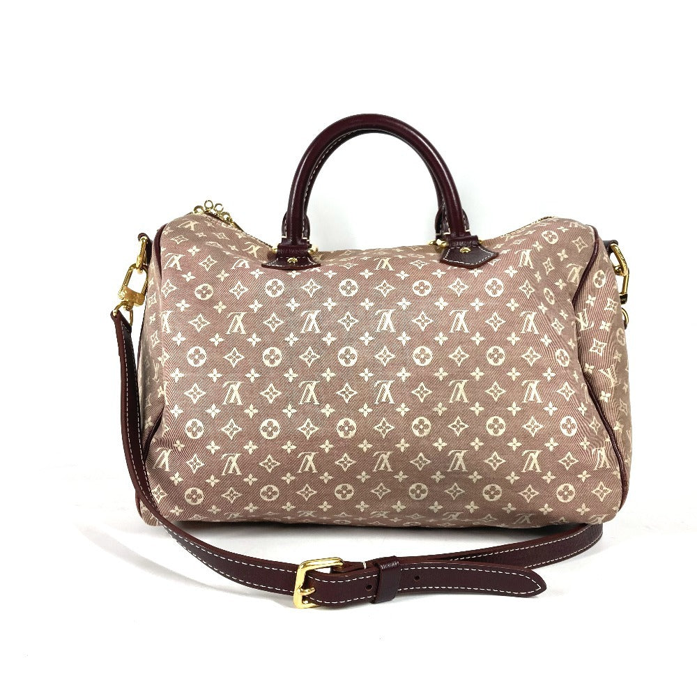 Louis Vuitton M56704 Ideal speedy bandouliere30 Monogram Red Handbag Mo 11