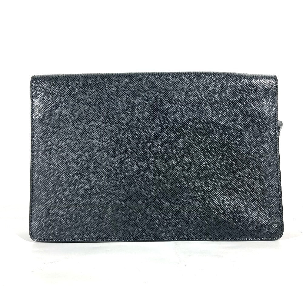 Louis Vuitton business M32592 Taiga Belair Leather Black Handbag