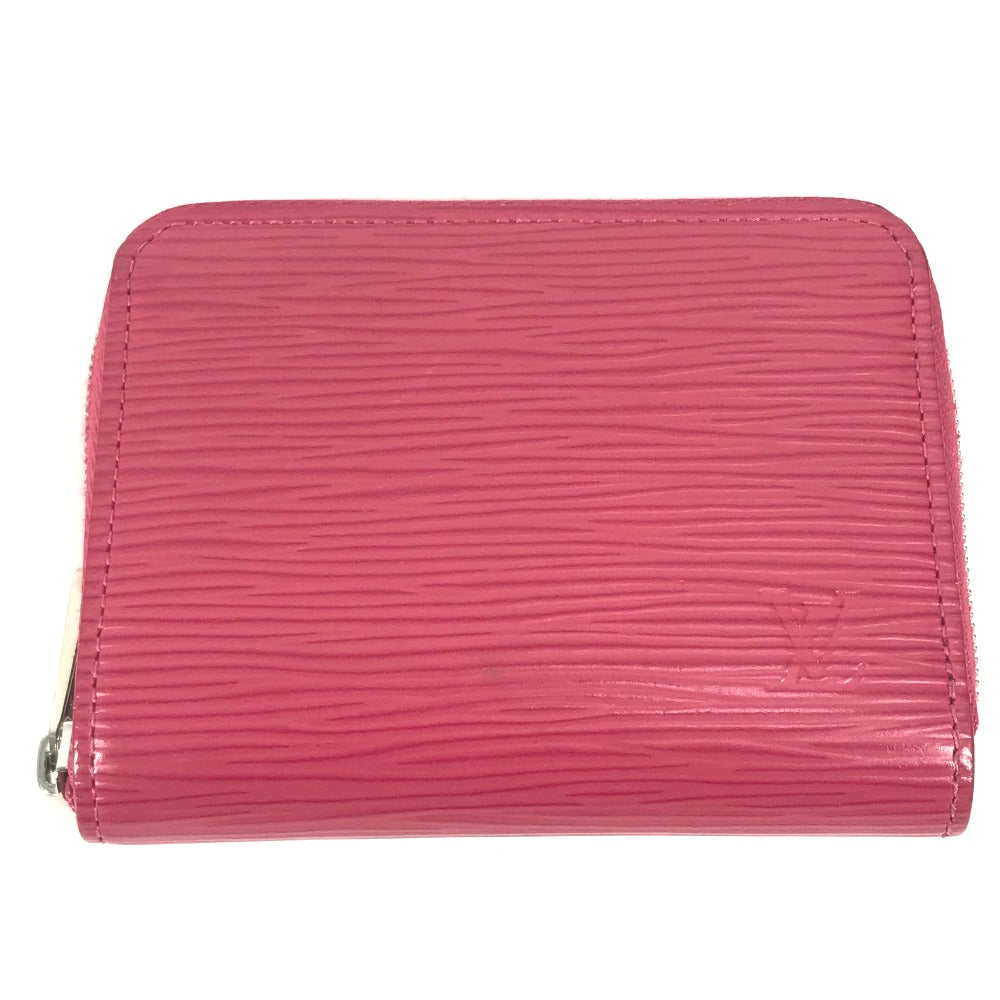 Louis Vuitton Coin M60383 Epi Zip Leather Pink Handbag