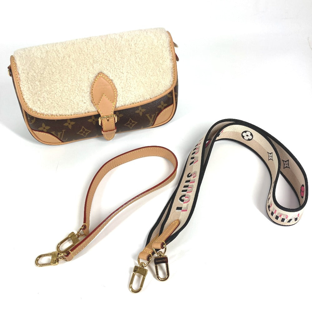 Louis Vuitton M46317 boa Diane NM PM Monogram Canvas Brown Shoulder Bag