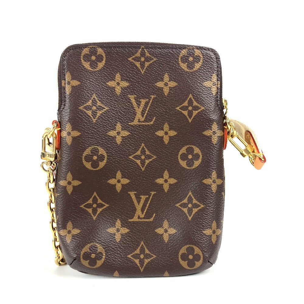 Louis Vuitton M80746 Utility Monogram Canvas Brown Crossbody Bag Mo 2