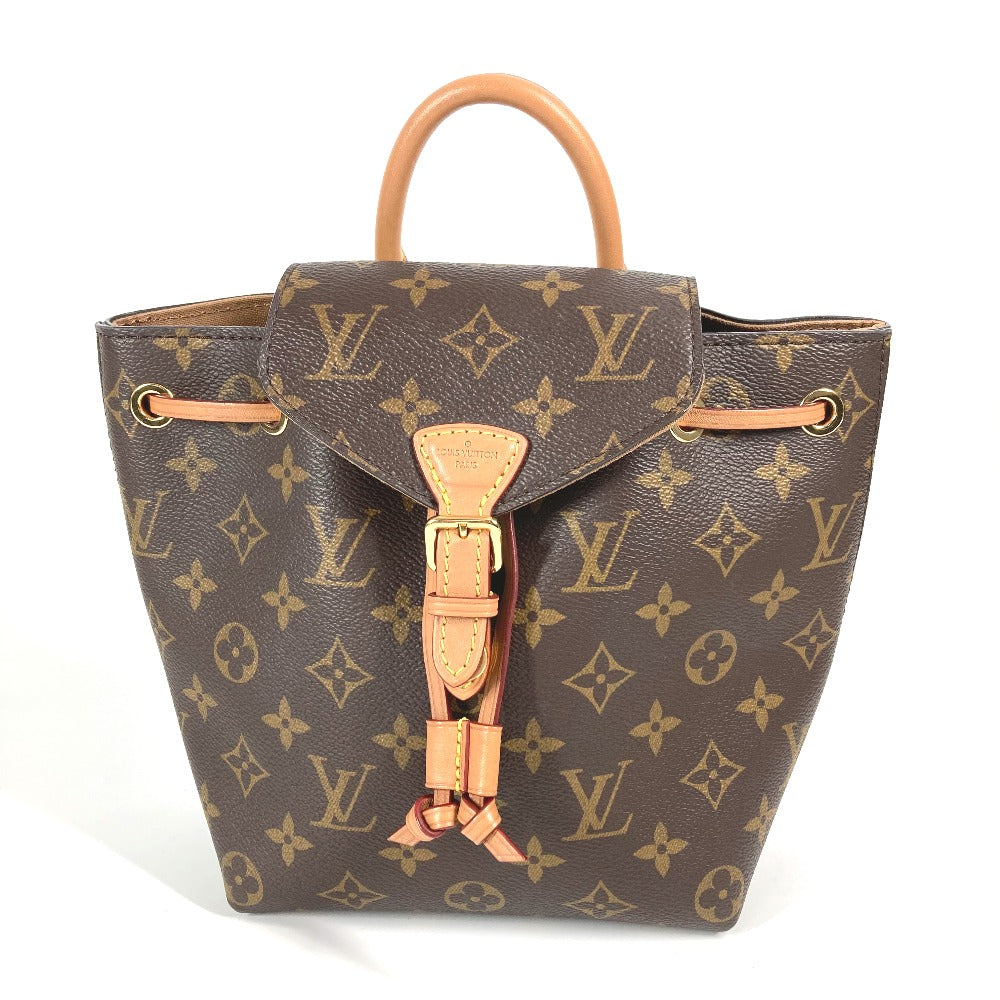Louis Vuitton Backpack M45502 MontsourisNM BB Monogram Canvas Brown