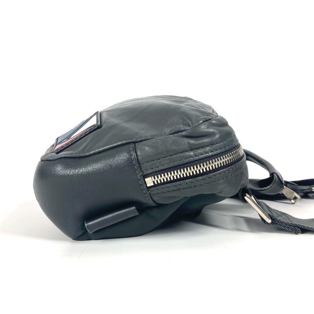 Louis Vuitton Sling M50445 V line Fast Leather Gray Crossbody Bag