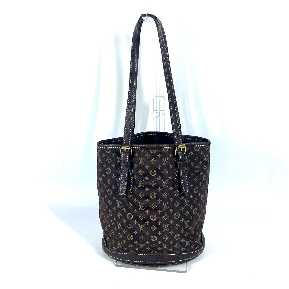 Louis Vuitton M95226 BucketPM Monogram Canvas Brown Mini Shoulder Bag
