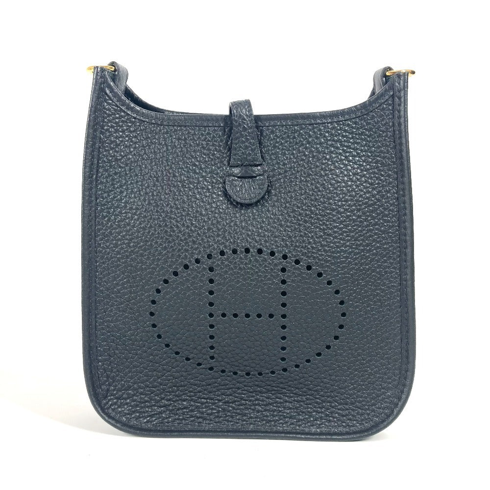 Hermes Shoulder Bag Taurillon Clemence Long Evelyn Tpm Amazone Black Mo 250518 3