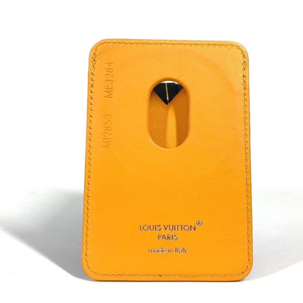 Louis Vuitton M12853 yellow Porto Cult Magnet Monogram Canvas Wallet Case