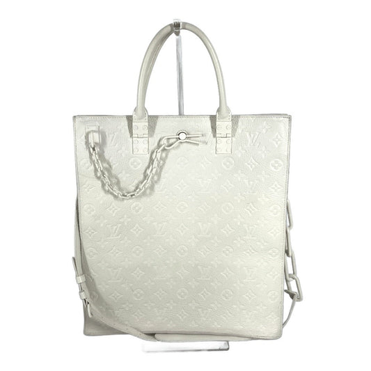 Louis Vuitton M53265 Taurillon Clemence Taurillon Clemence Monogram Leather White Handbag
