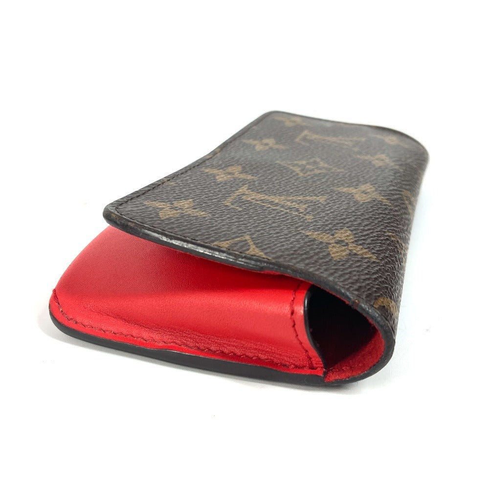 Louis Vuitton glasses Etui Lunette Woody Monogram Canvas Red Sunglasses