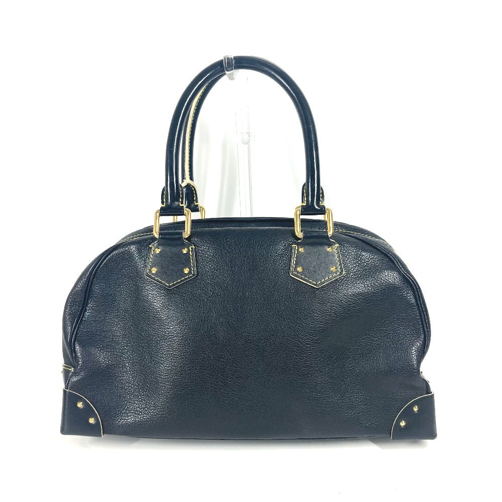 Louis Vuitton M91892 Suhari Spaerb Leather Black Handbag