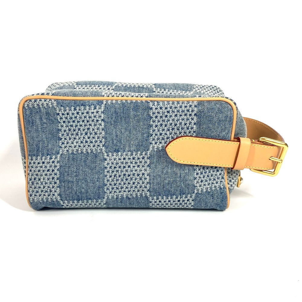 Louis Vuitton business N40753 Damier 3D Rocker Denim Blue Handbag