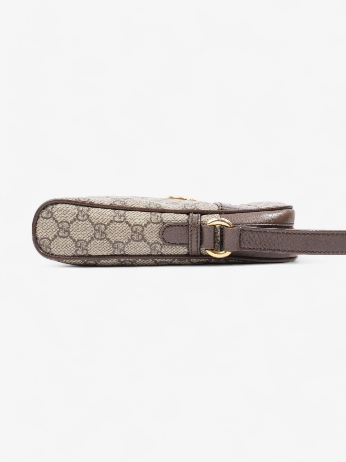 Gucci Ophidia Supreme Coated Small Crossbody Bag Canvas Red Canvas Small