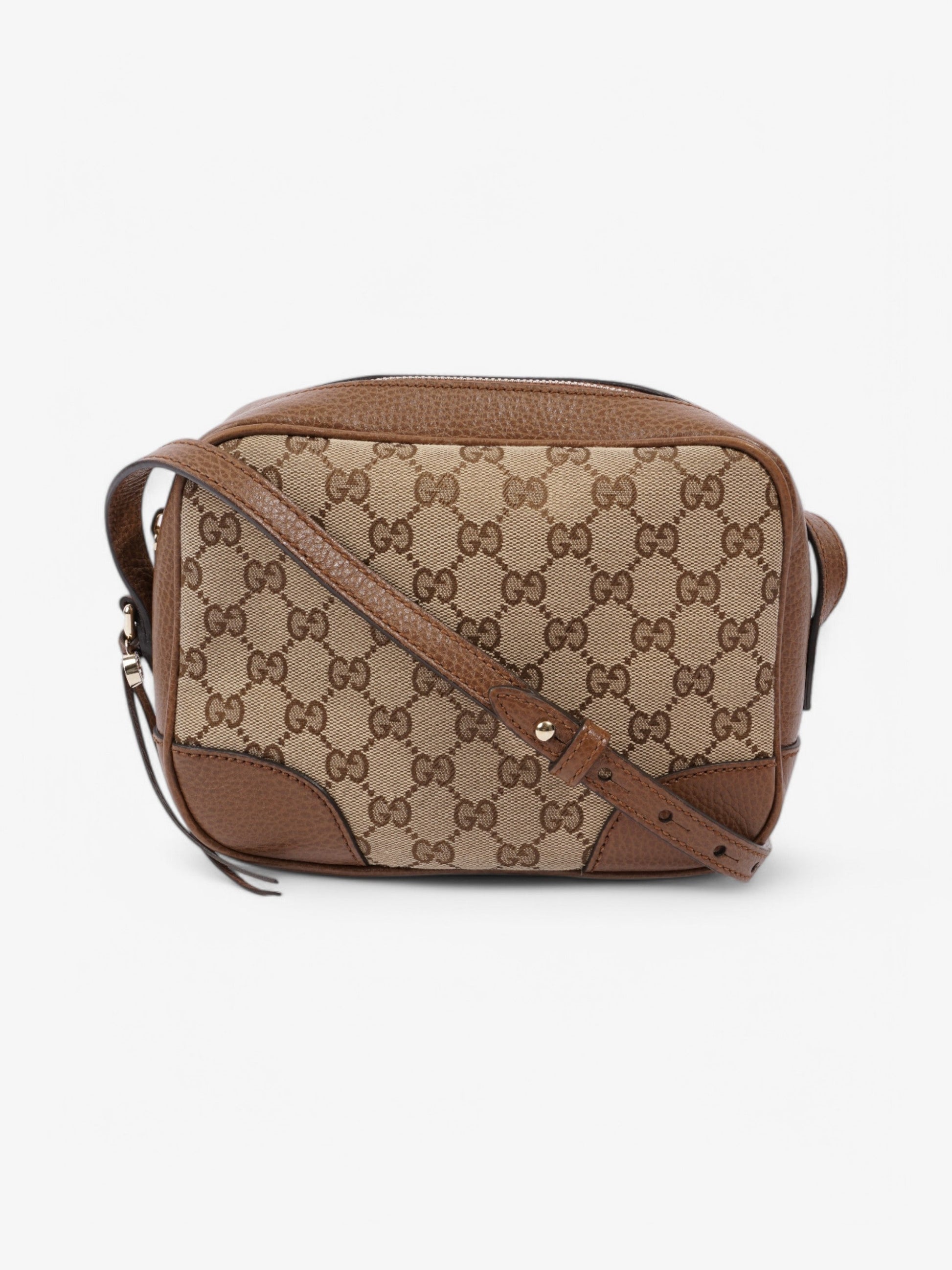 Gucci Bree Supreme Crossbody Bag Canvas Brown Canvas 2