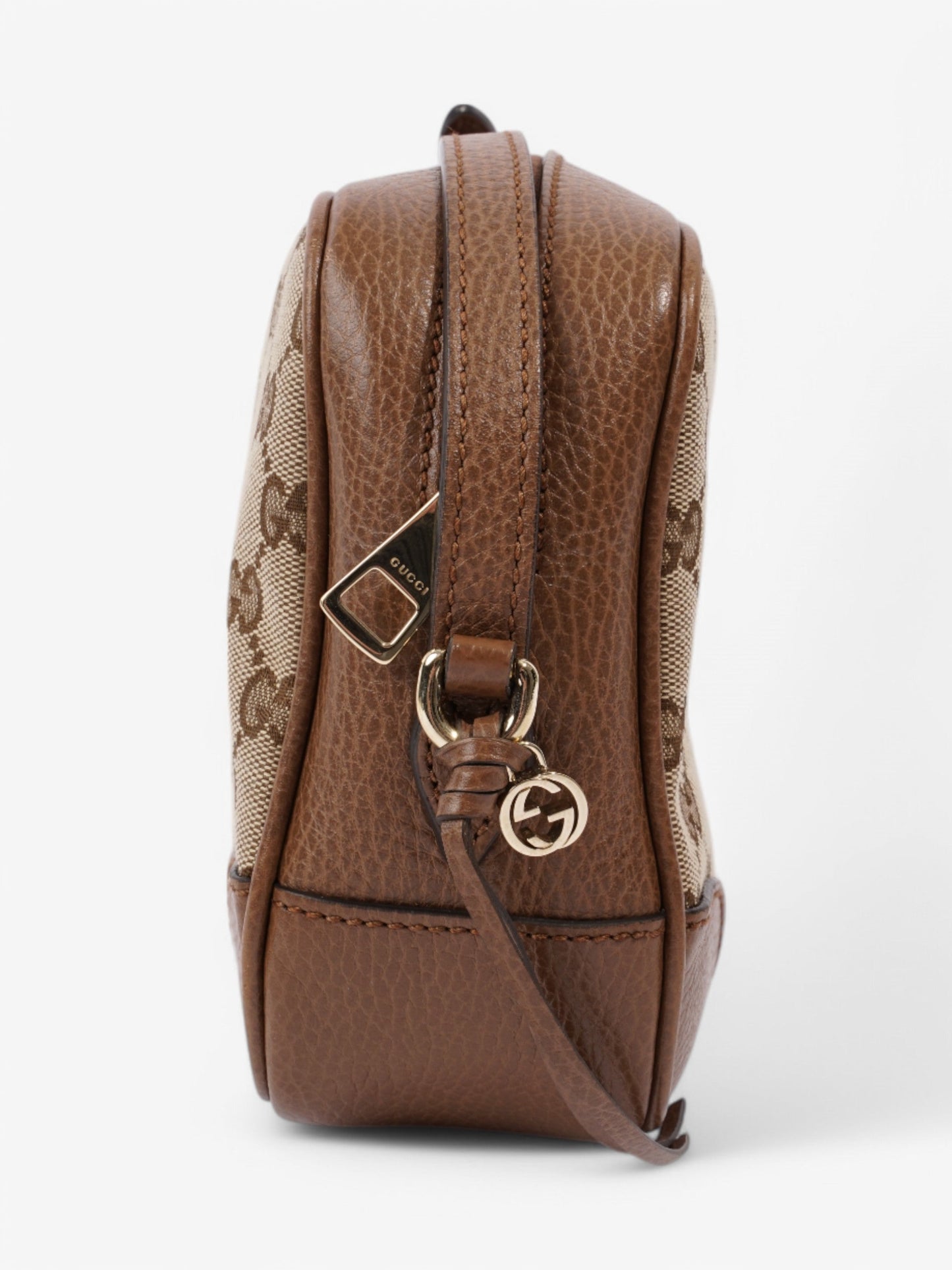 Gucci Bree Supreme Crossbody Bag Canvas Brown Canvas 2
