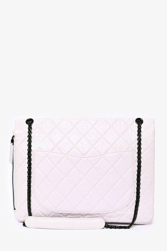 Chanel ™ 2008/9 Grey Leather Quilted 2.55 Reissue XL Accessory