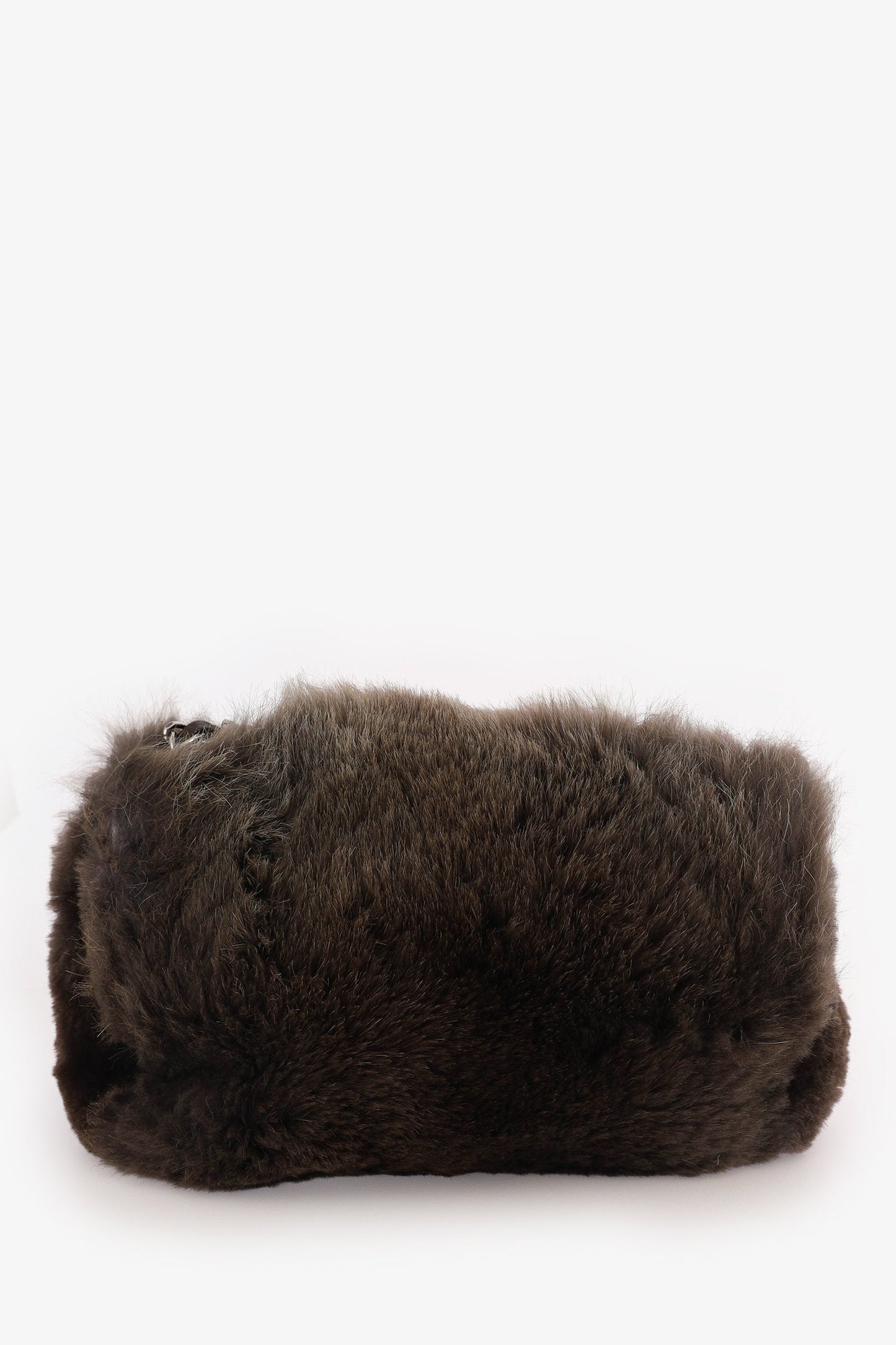 Chanel ™ 2013-14 Brown Fur CC Flap Bag
