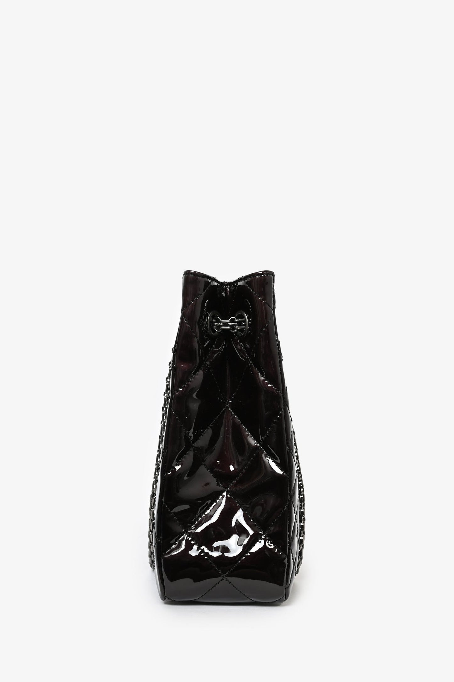 Chanel ™ 2011/12 Dark Purple Patent Quilted Leather 2.55 Reissue Tote Bag