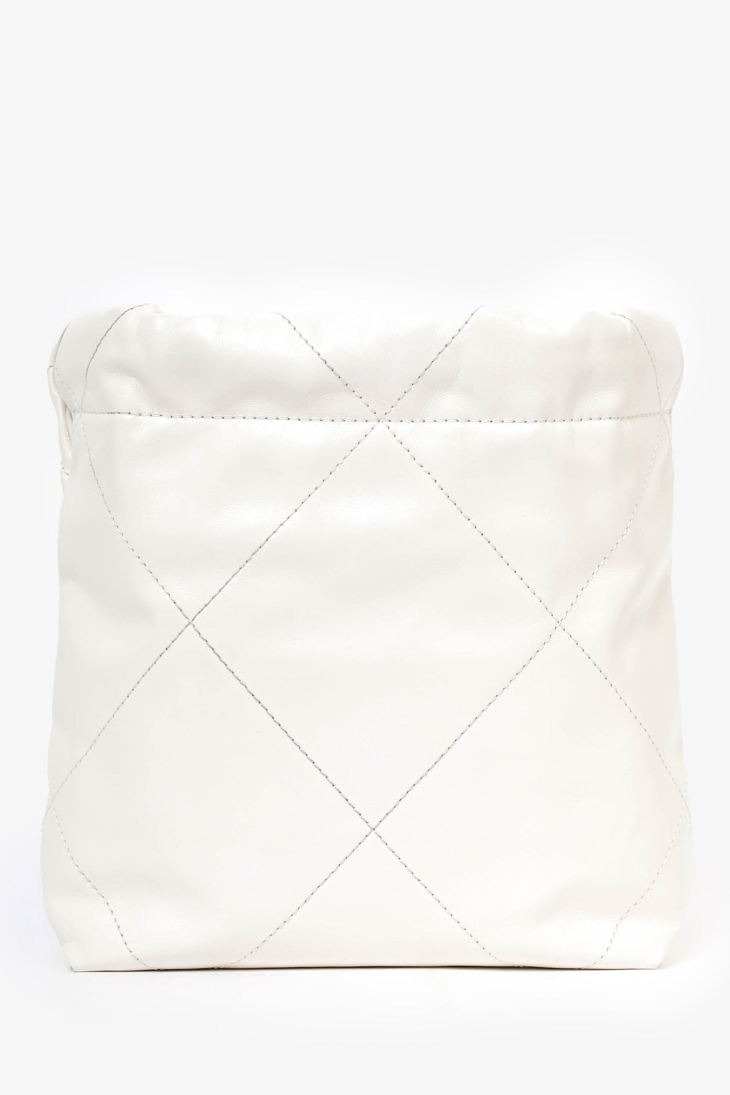 Chanel ™ 22 White Lambskin Mini Hobo