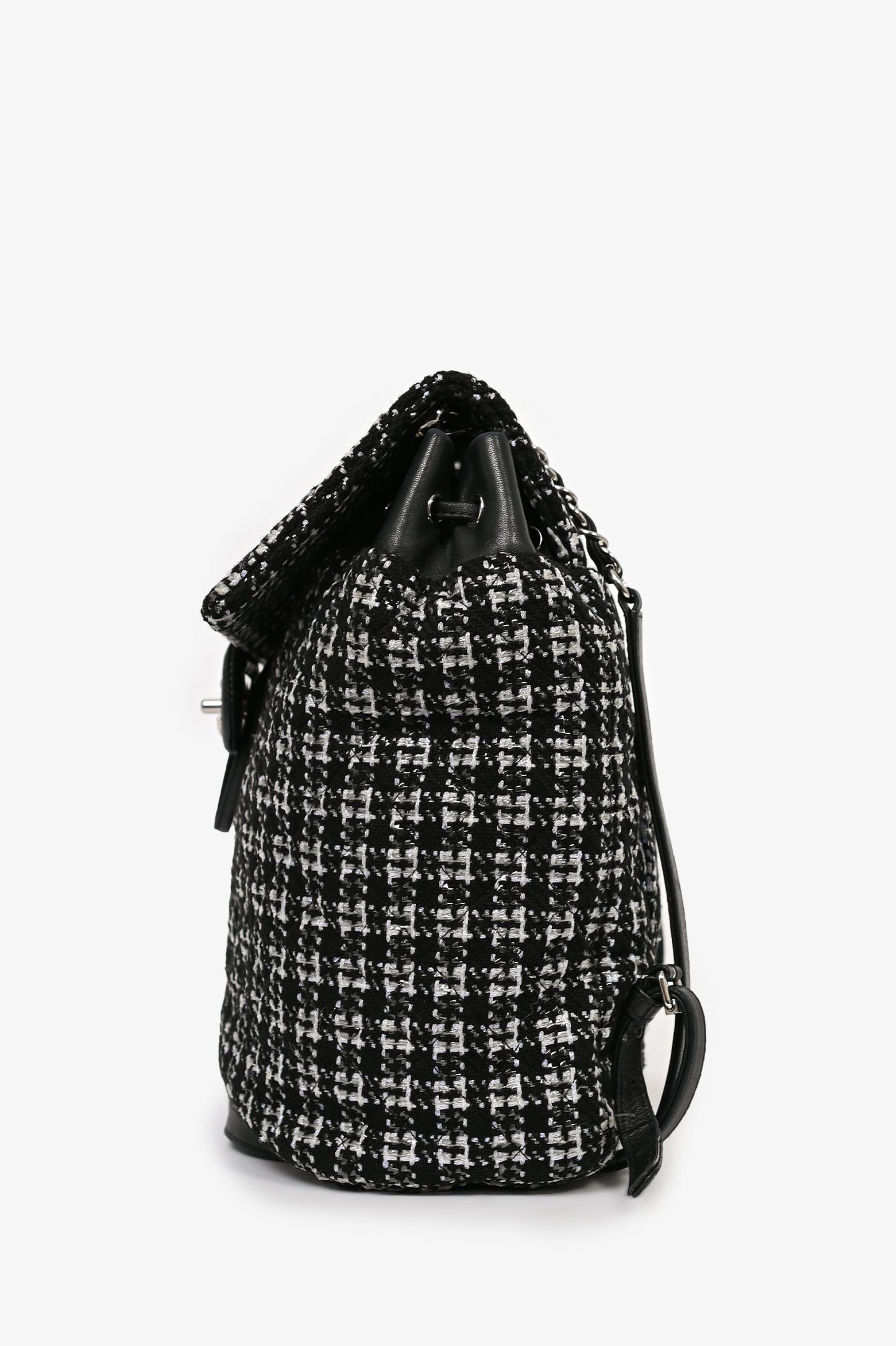 Chanel ™ 2016 Black/Silver Tweed 'Urban Spirit' Backpack