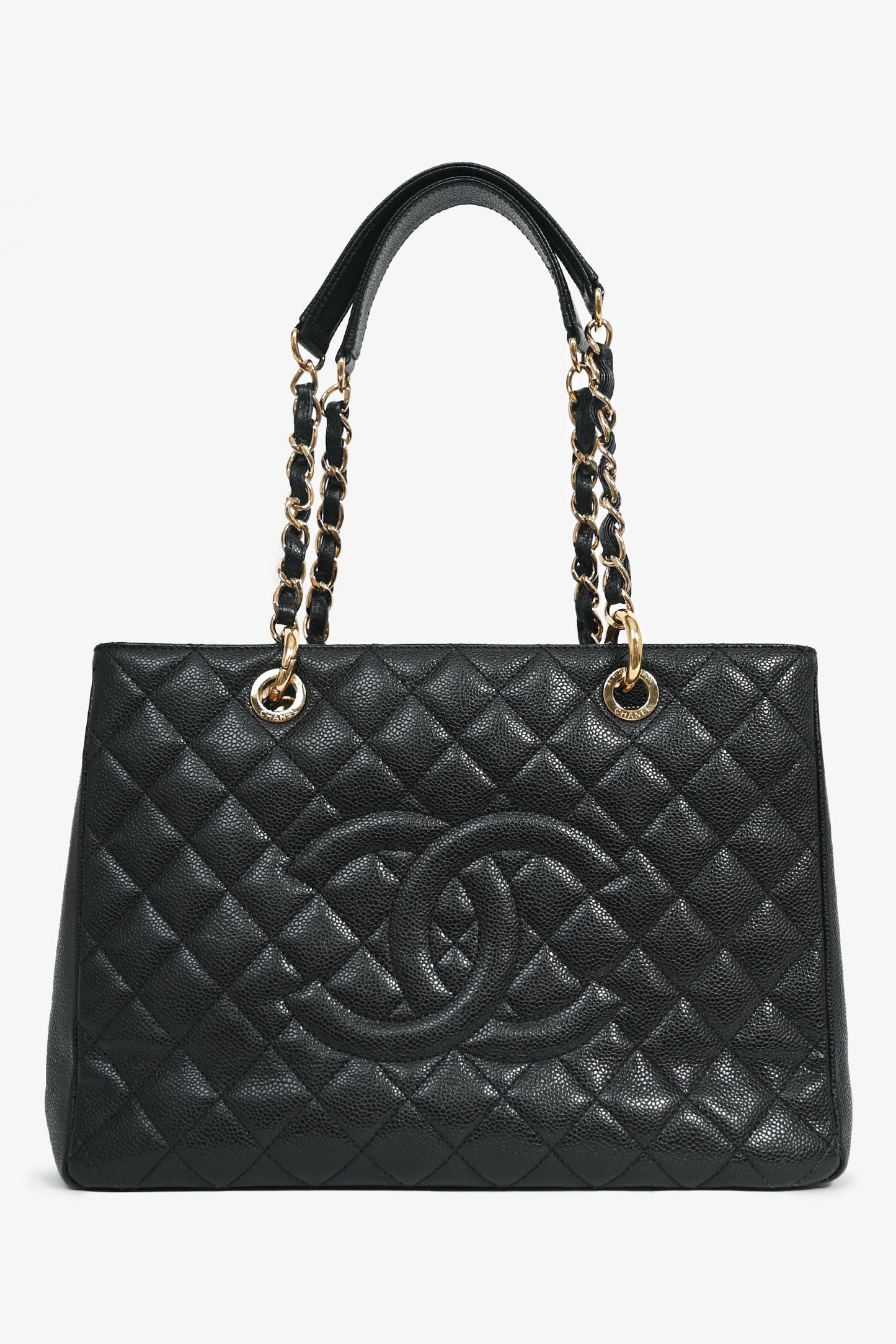 Chanel ™ 2011-12 Black Caviar Leather Grand Shopping Tote GHW