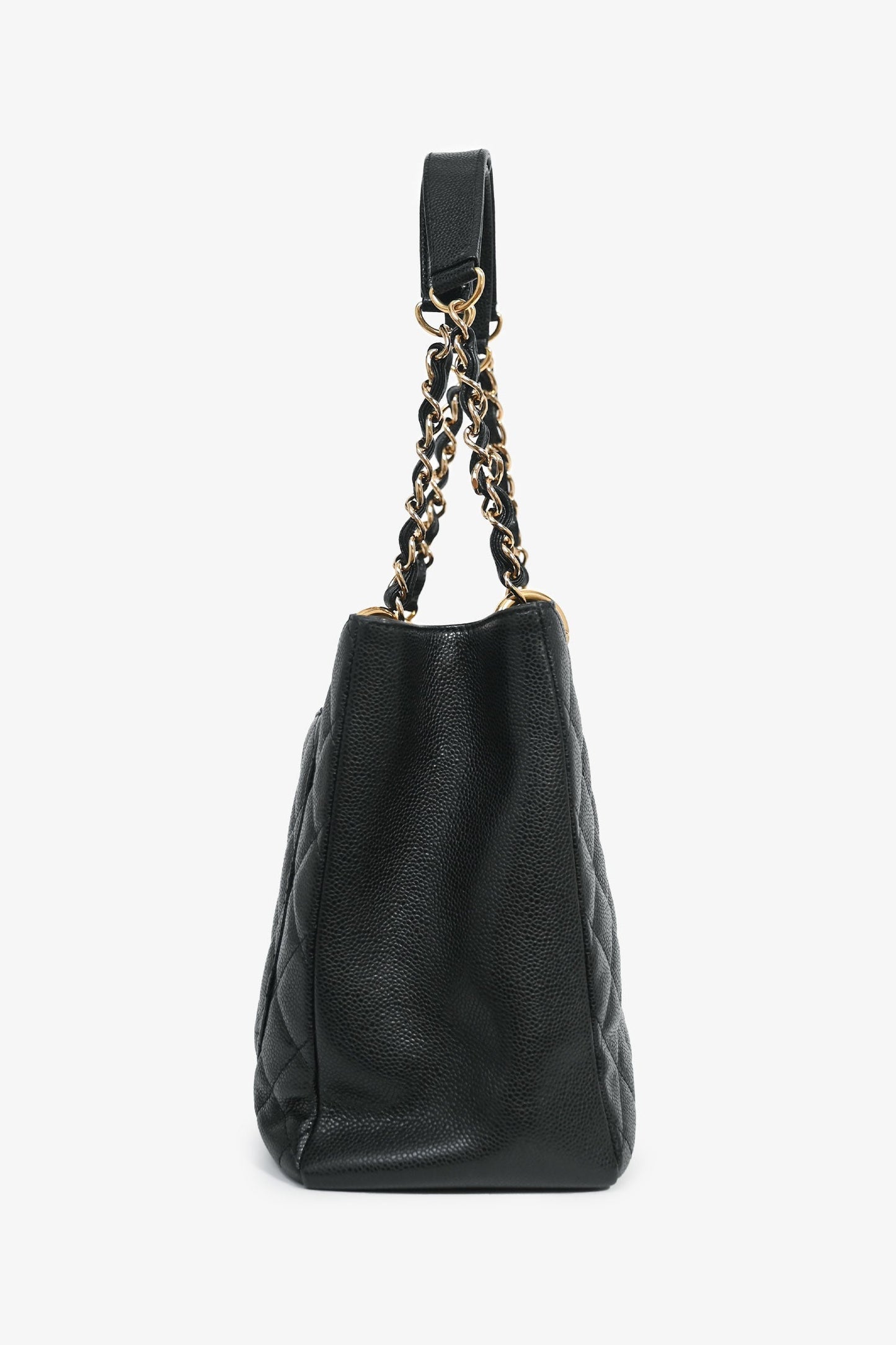 Chanel ™ 2011-12 Black Caviar Leather Grand Shopping Tote GHW