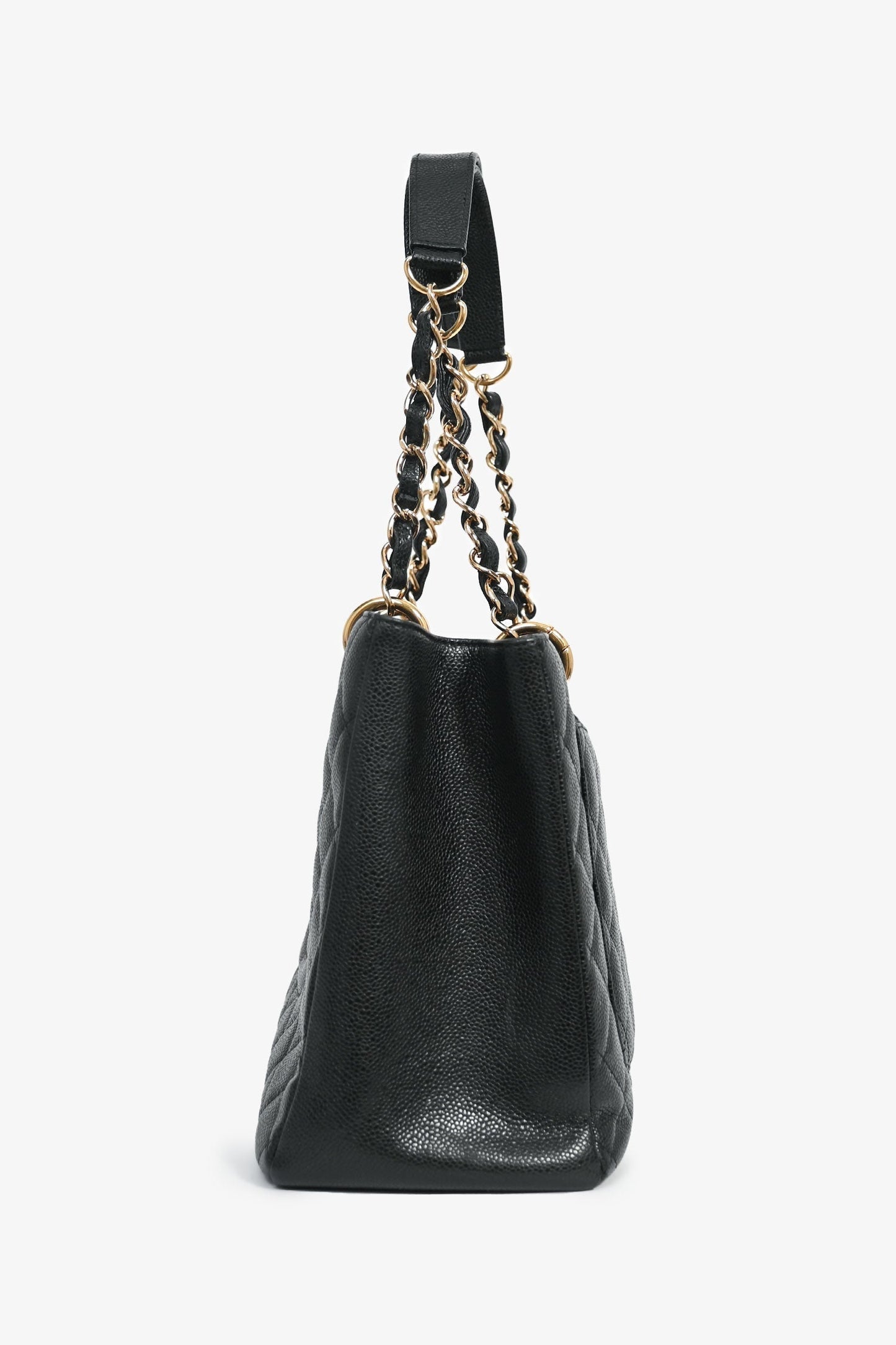 Chanel ™ 2011-12 Black Caviar Leather Grand Shopping Tote GHW