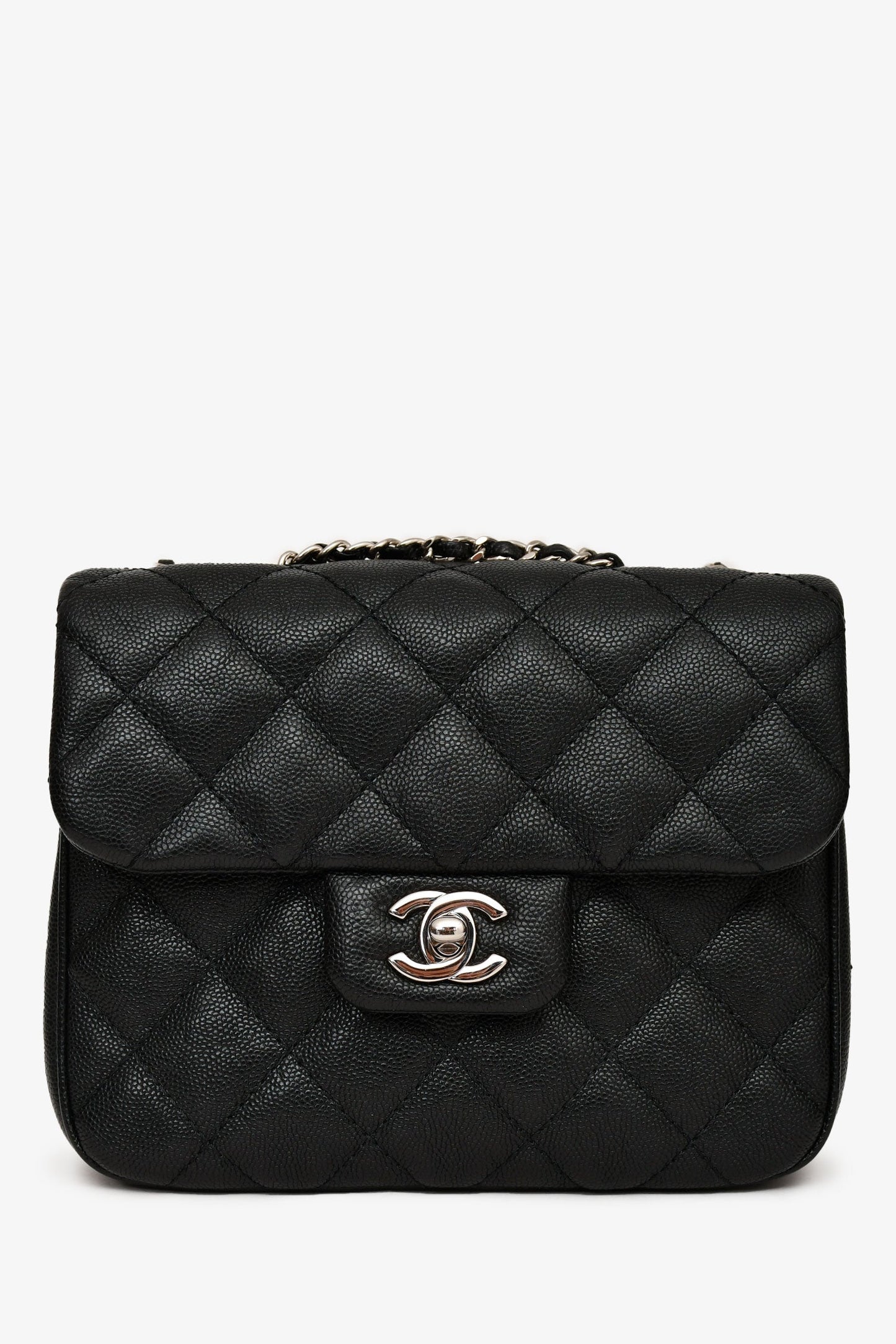 Chanel ™ 2018 Black Caviar Small Urban Companion Accessory