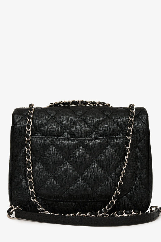 Chanel ™ 2018 Black Caviar Small Urban Companion Accessory