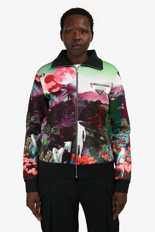 Prada Handbag Multicolour Psychedelic Track Jacket