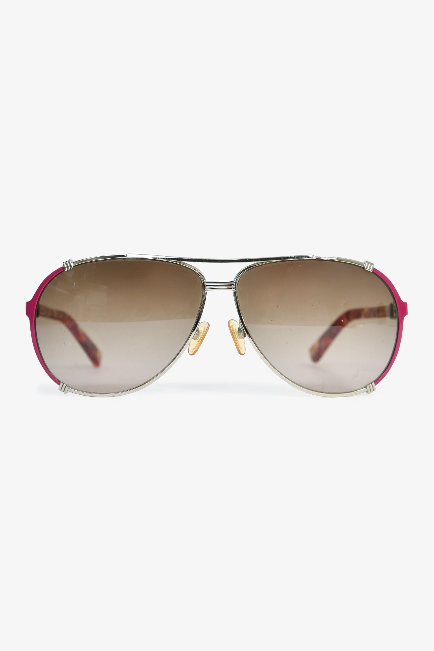 Dior Handbag Christian Aviator ' Chicago2' Sunglasses Pink Silver