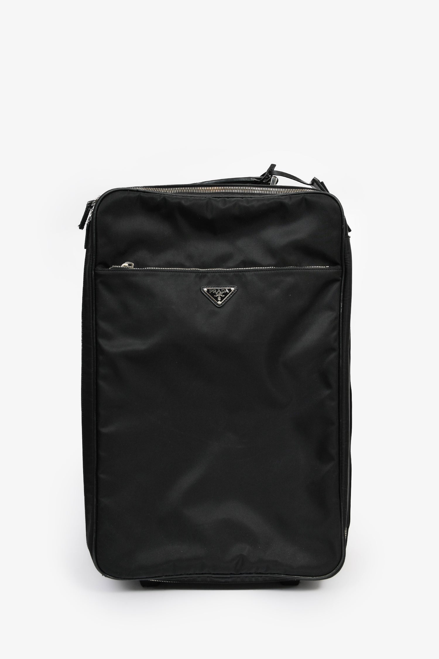 Prada Handbag 22" Roller Suitcase Nylon Black