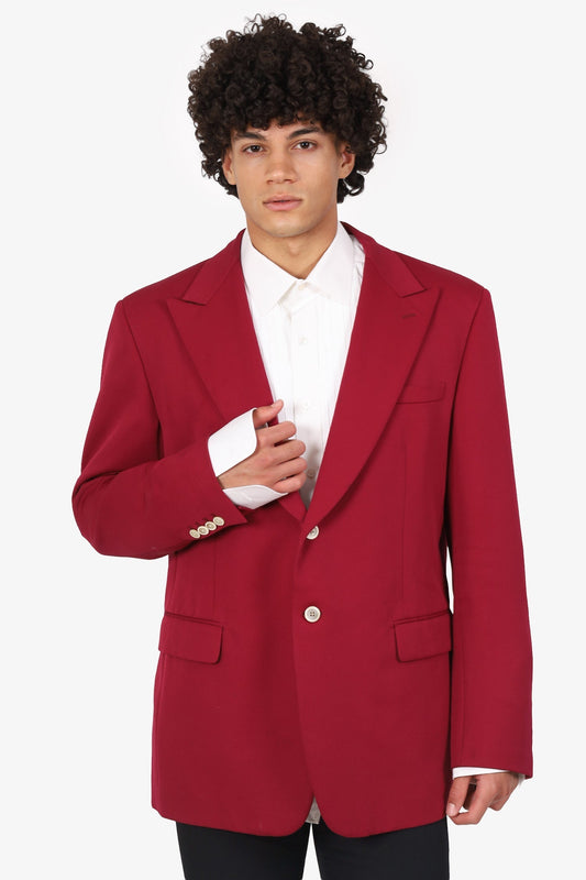 Prada Handbag Burgundy Blazer