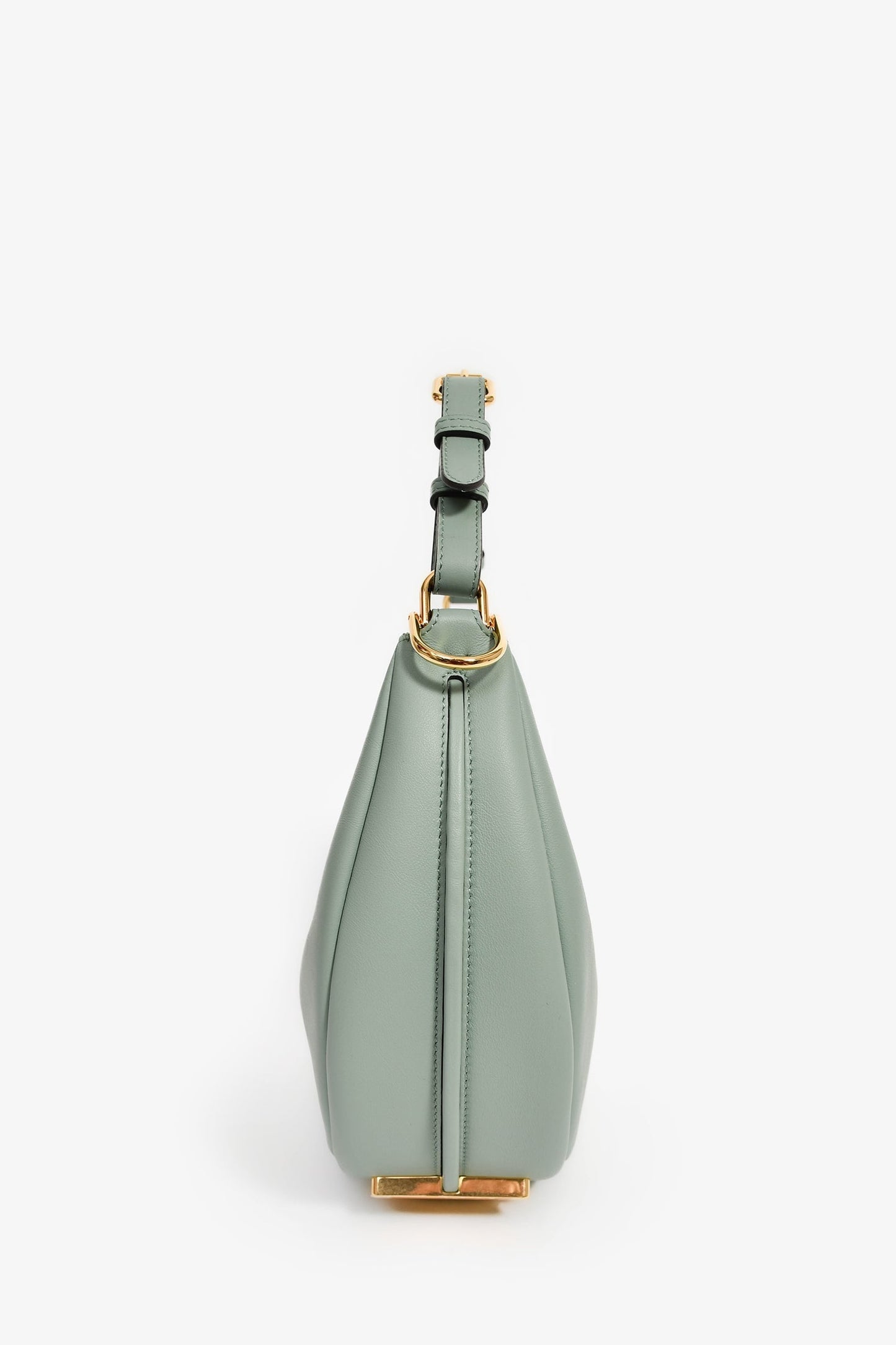 Fendi graphy Shoulder Bag Leather Blue