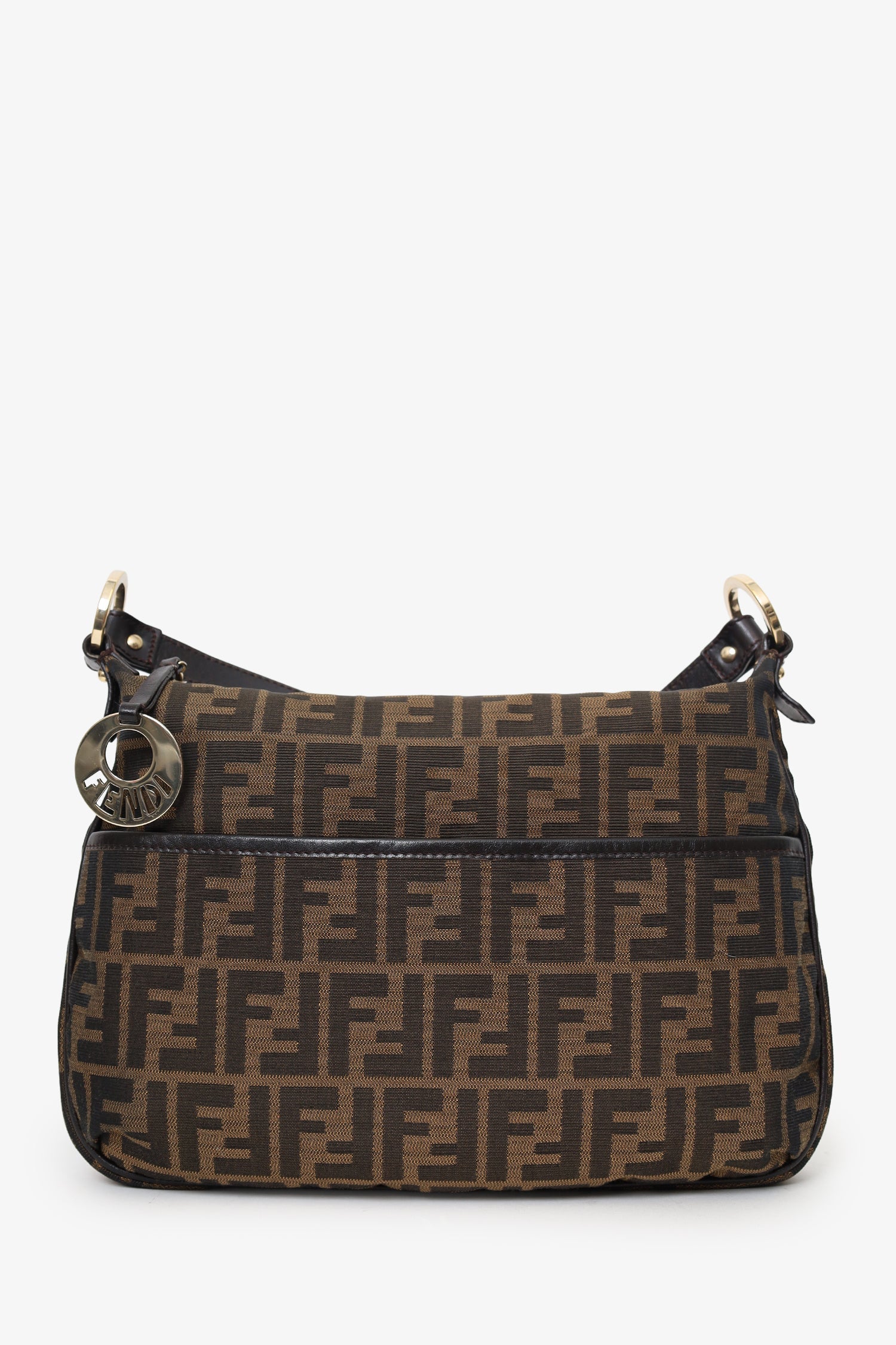 Fendi Crossbody Bag Zucca Canvas Brown