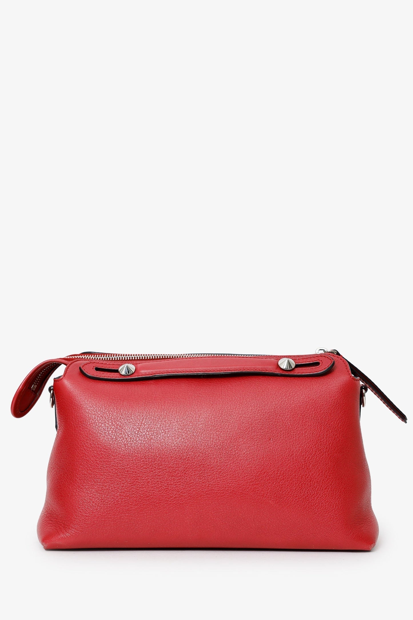 Fendi By The Way Crossbody Leather Red Small Crossbody Bag