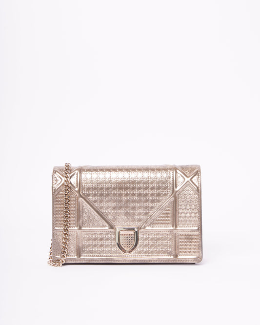 Dior Handbag ama Crossbody Bag In Silver Mini