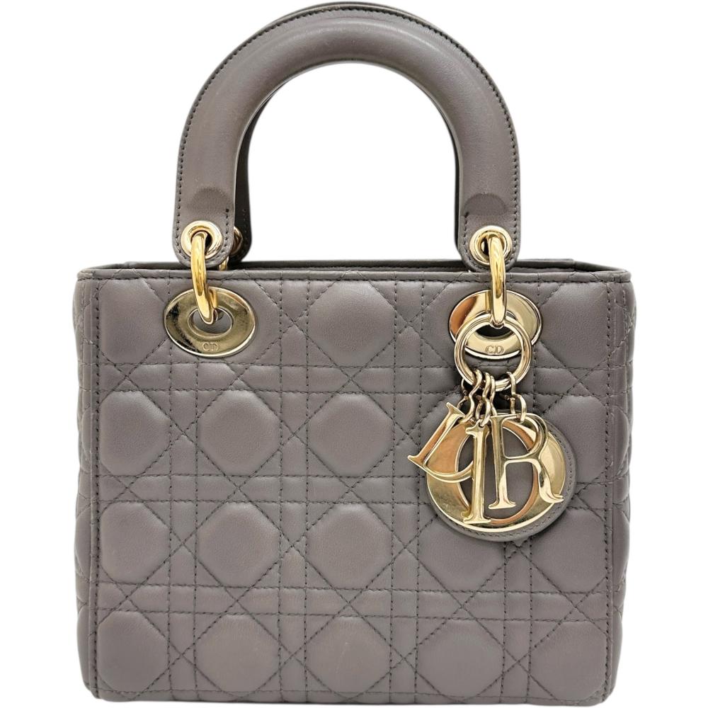 Dior Christian Lady My Abc 2Way Bag Leather Travel Bag