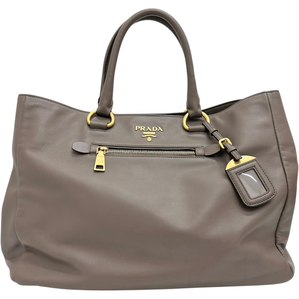 Prada Soft Calf 2Way Bag Travel Bag