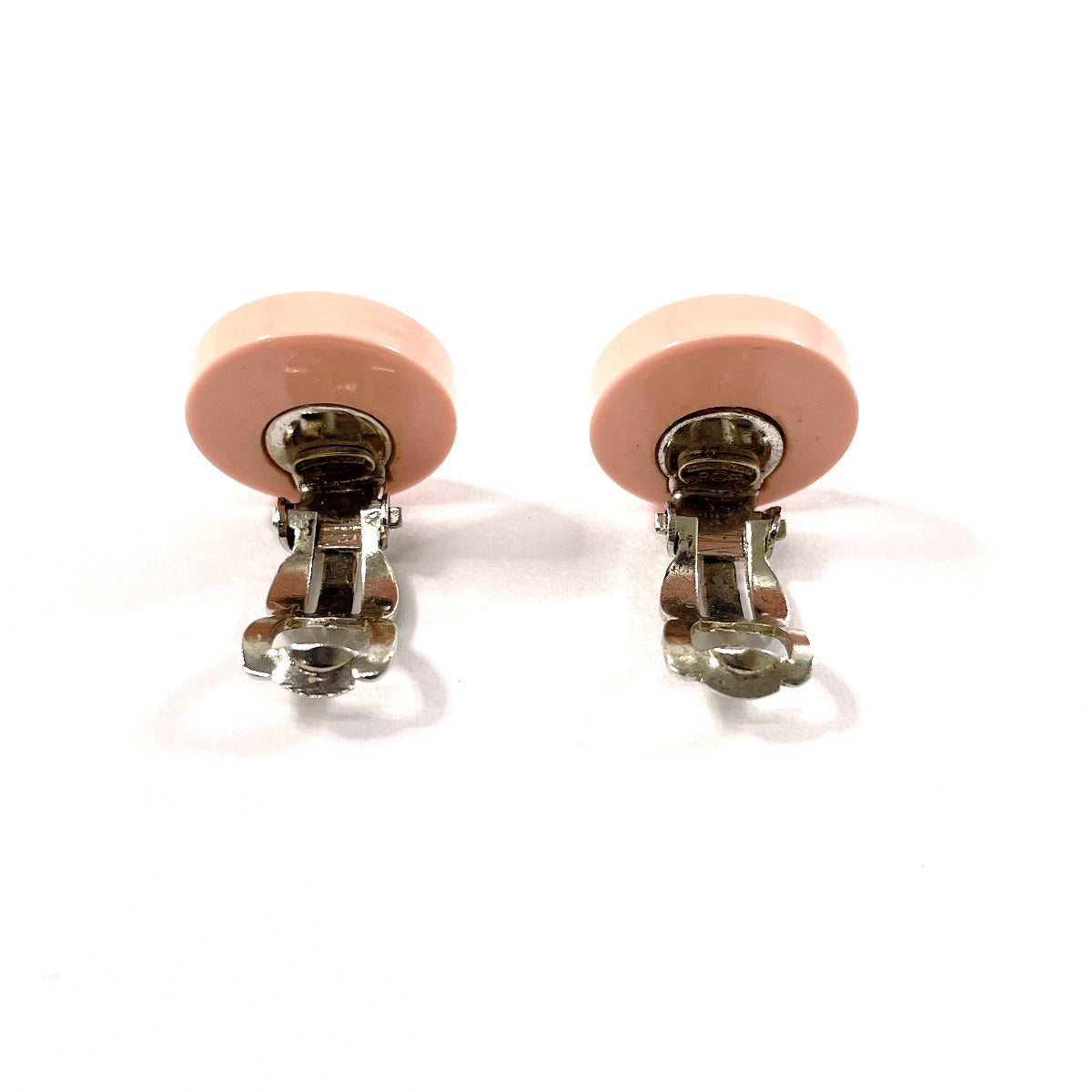 Chanel Coco Mark Plastic Earrings Jewelry