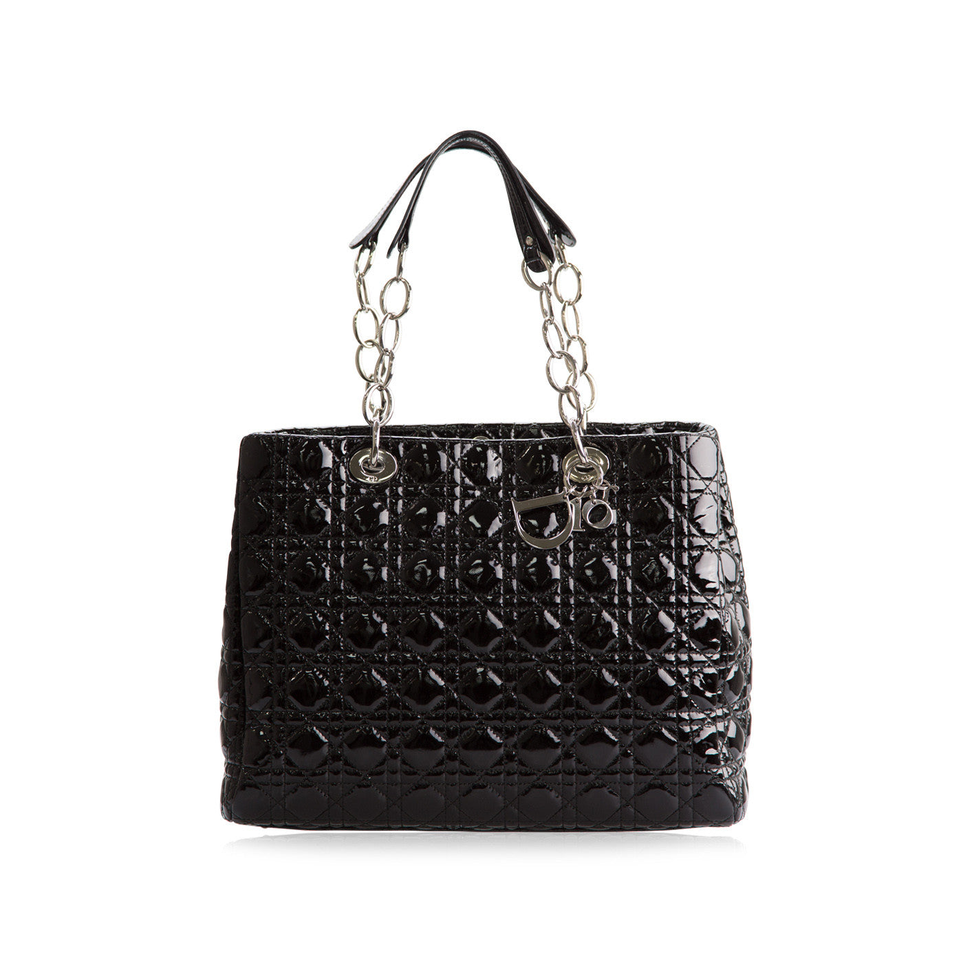 Dior Christian Cannage Tote Quilted Tote Bag