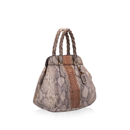 Dior Prada Borsa In Pelle Patone Shoulder Bag