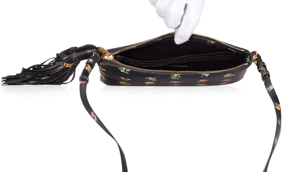 YSL Saint Laurent Prairie Flower Printed Crossbody Crossbody Bag