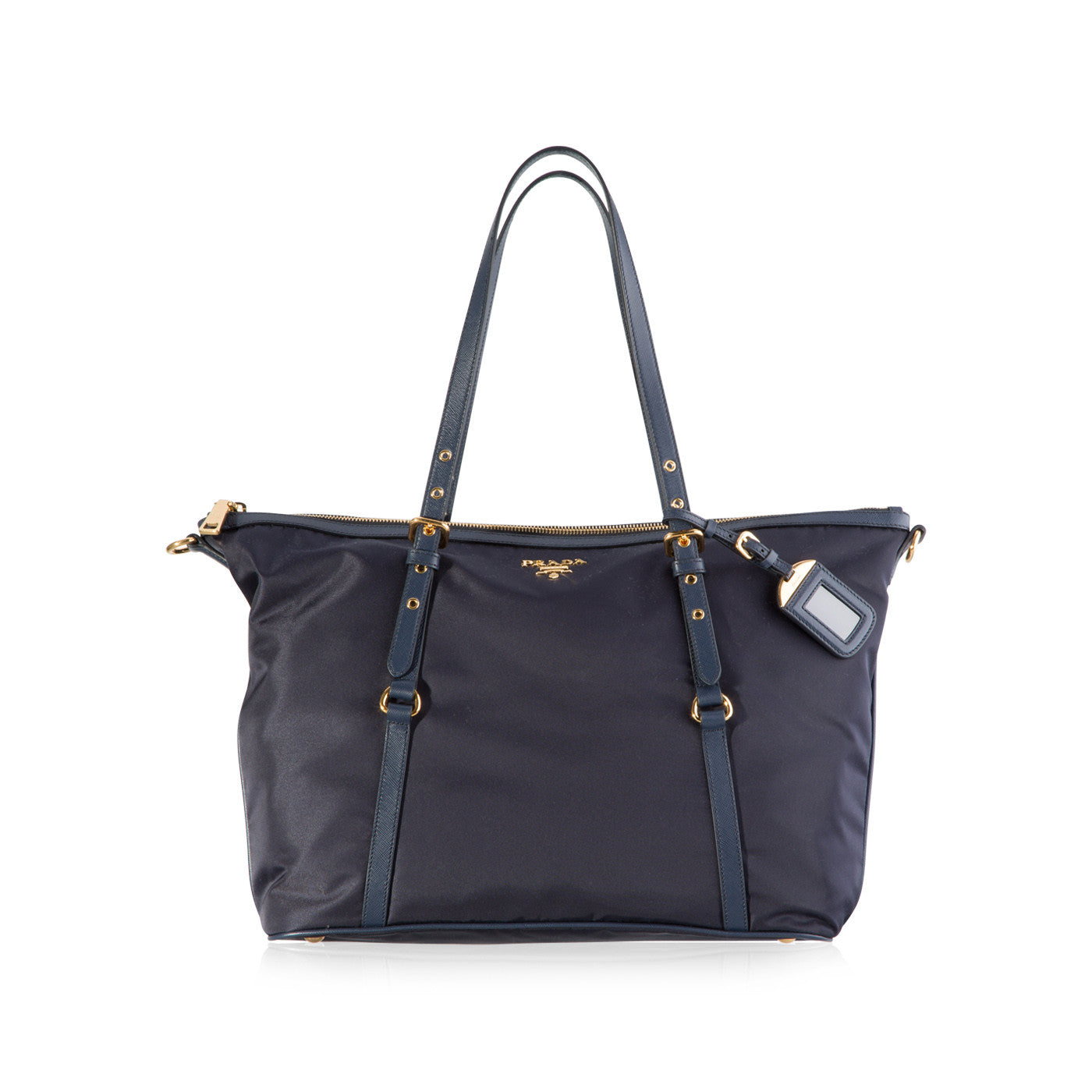 Prada Tessuto Shoulder Bag Saffiano Tessuto Saffiano 2