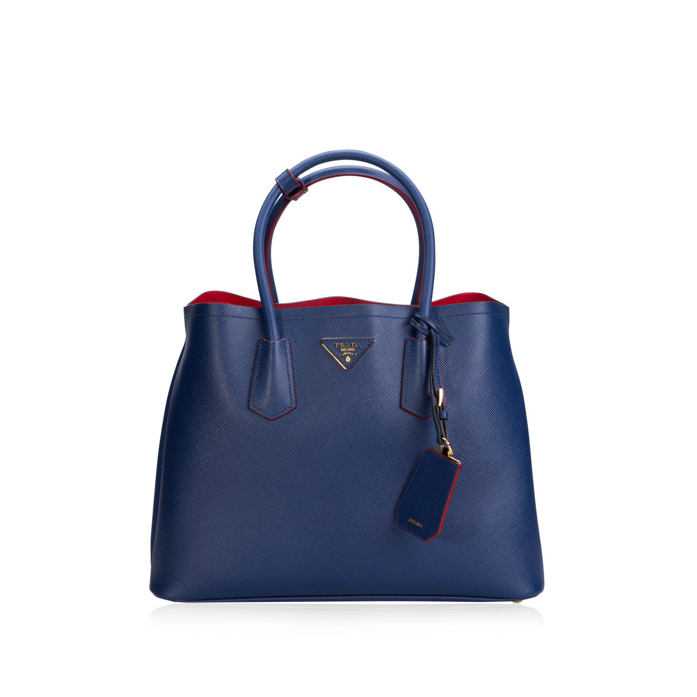 Prada Cuir Double Bag Saffiano Tote Bag Cuir Double Bag