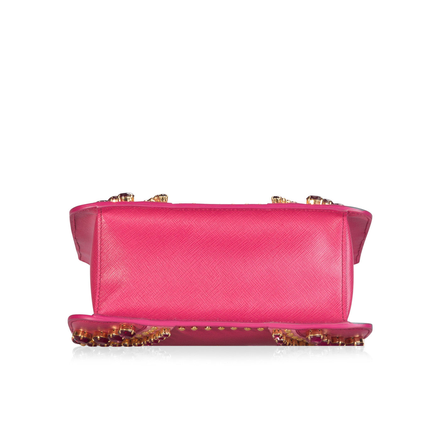 Prada Petite Fuxia Gerani Tote Bag