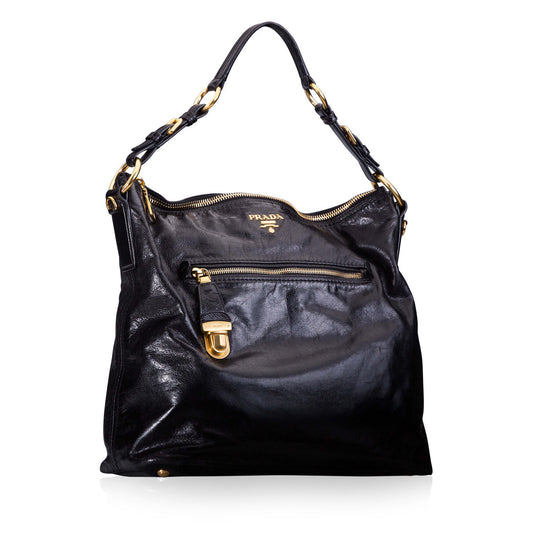 Prada Tote Vitello Tote Bag