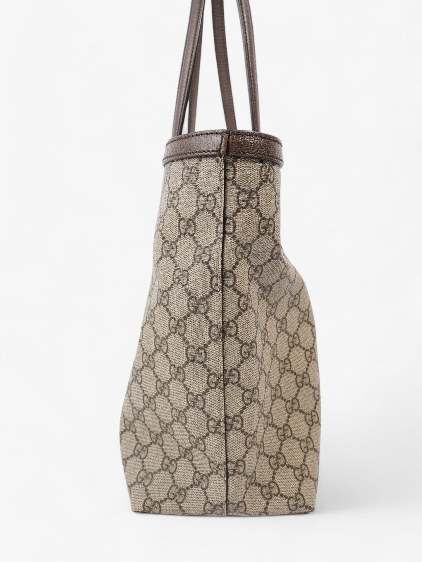 Gucci Ophelia Tote Supreme Coated Medium Canvas Brown Shoulder Bag