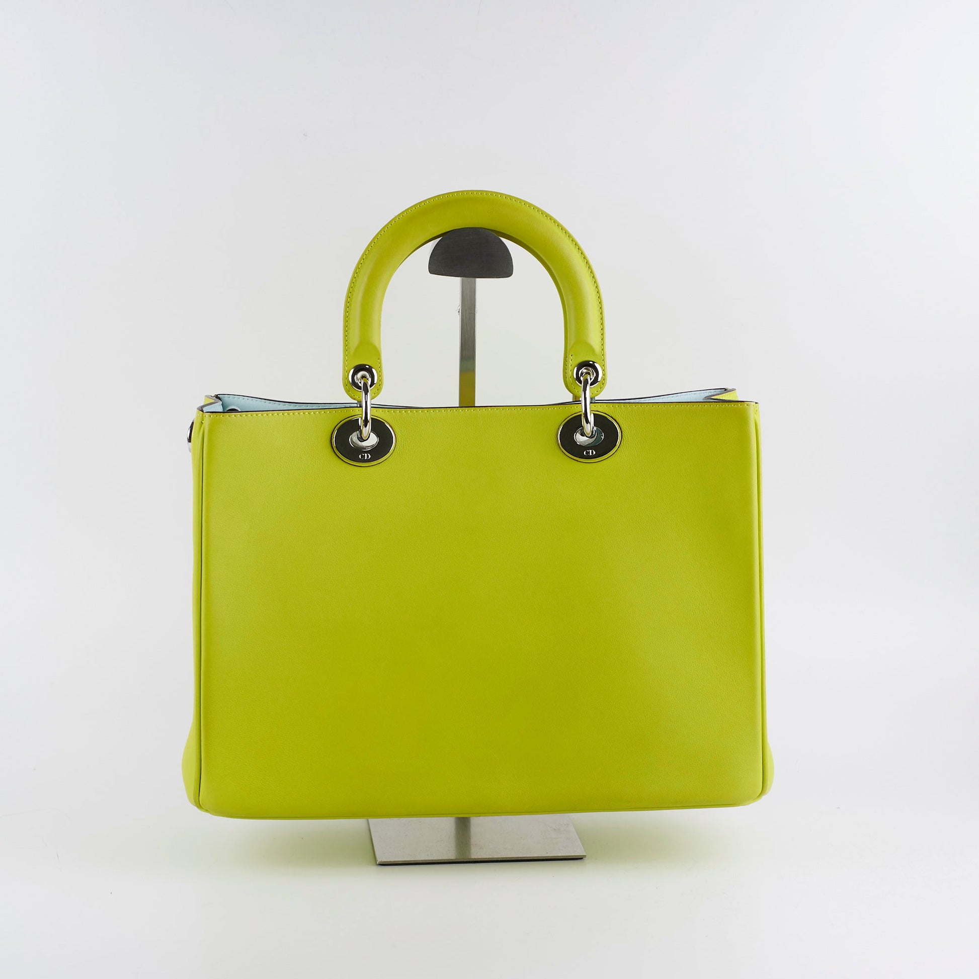 Dior issimo Lemon Light Shoulder Bag Blue Green
