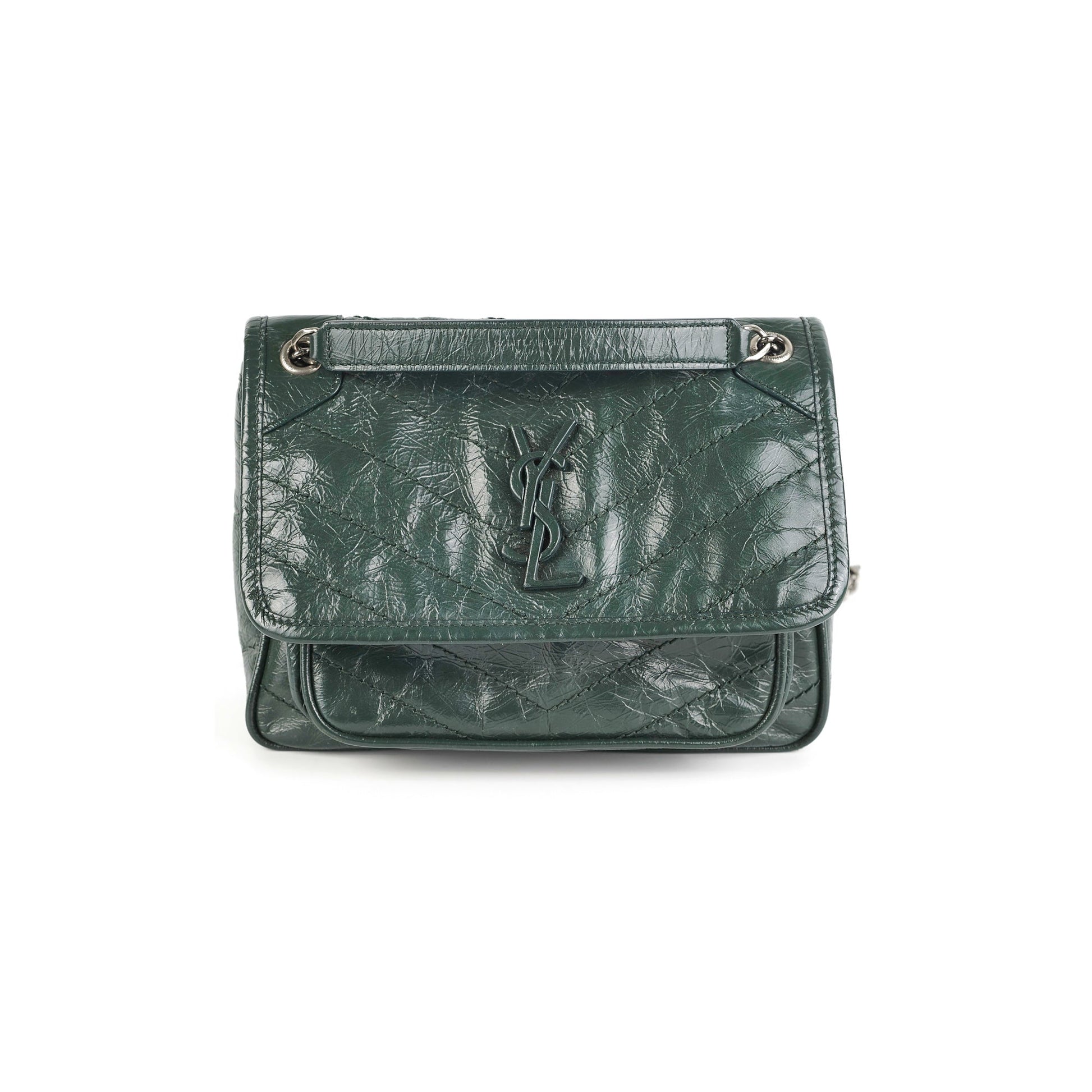 YSL Saint Laurent Deal Of The Week Niki Shoulder Bag Green Baby